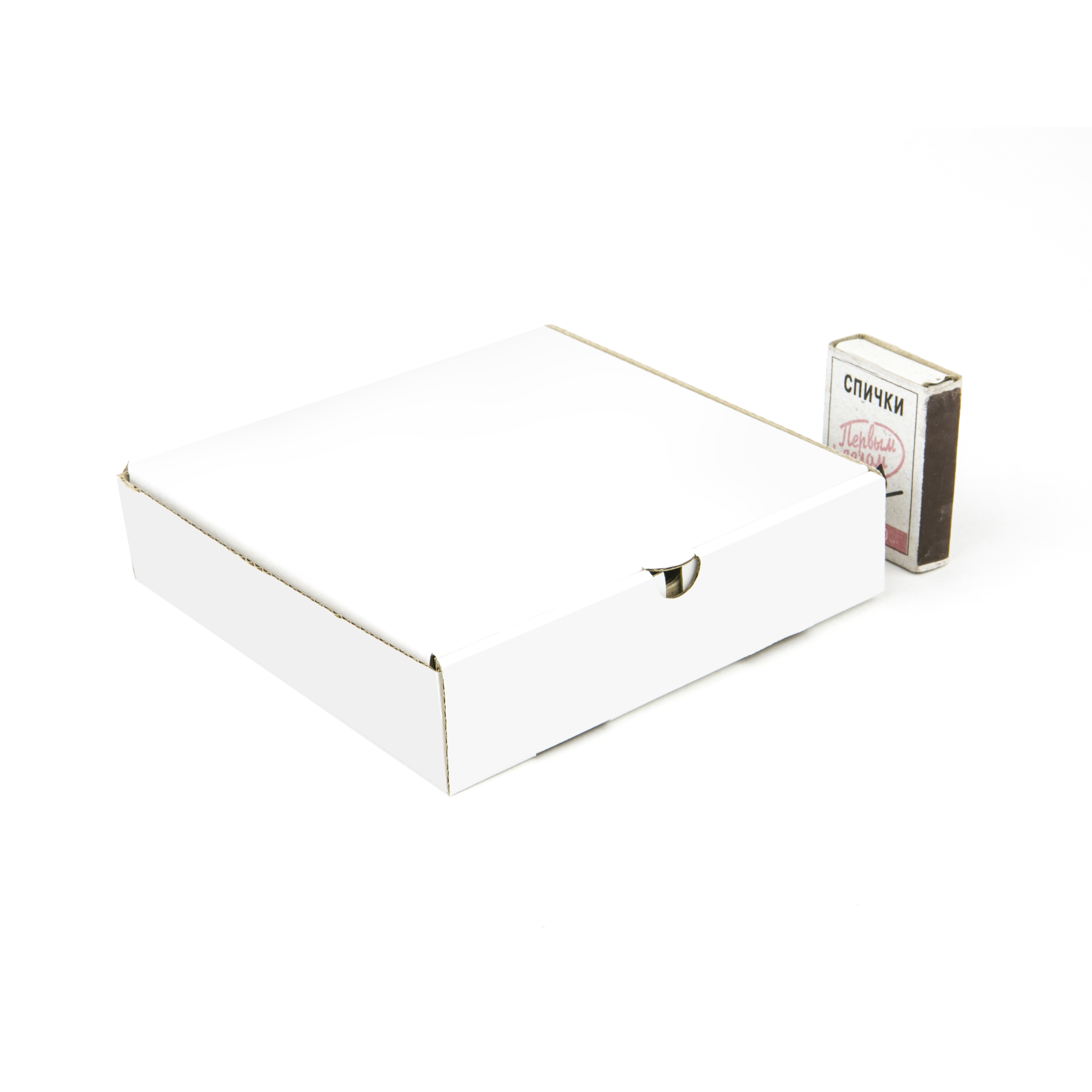 Коробка маленькая с крышкой 130*130*30 МГК Т−24E белая/бурая (фото 4) – купить в Москве
