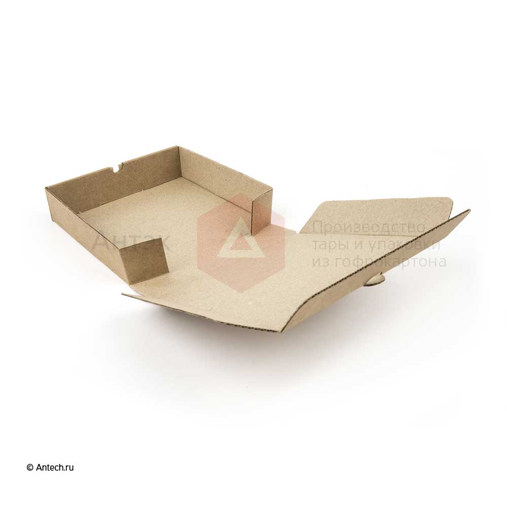 Коробка маленькая с крышкой 130*130*30 МГК Т−11E бурая (фото 8) – купить в Москве