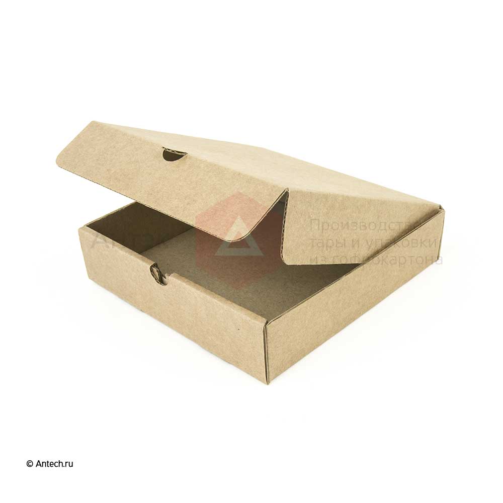 Коробка маленькая с крышкой 130*130*30 МГК Т−11E бурая (фото 6) – купить в Москве