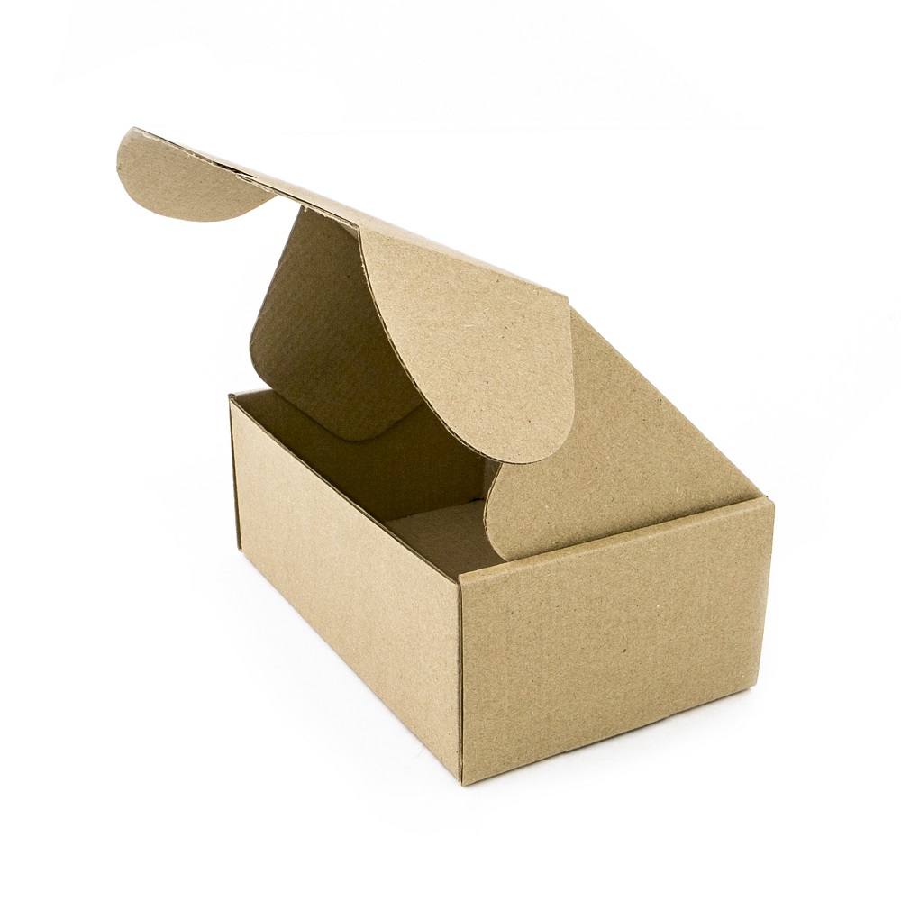 Самосборная картонная коробка 170*110*65 МГК Т−24E бурый (фото 4) – купить в Москве