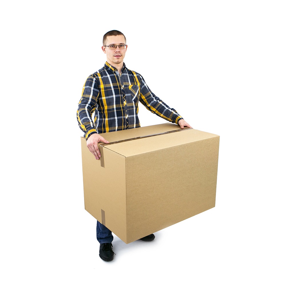 Большая картонная коробка 800*550*550 Т−24B бурый (фото 2) – купить в Москве