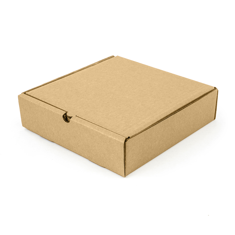 Коробка с крышкой 200*200*50 Т−24B бурый (фото 1) – купить в Москве
