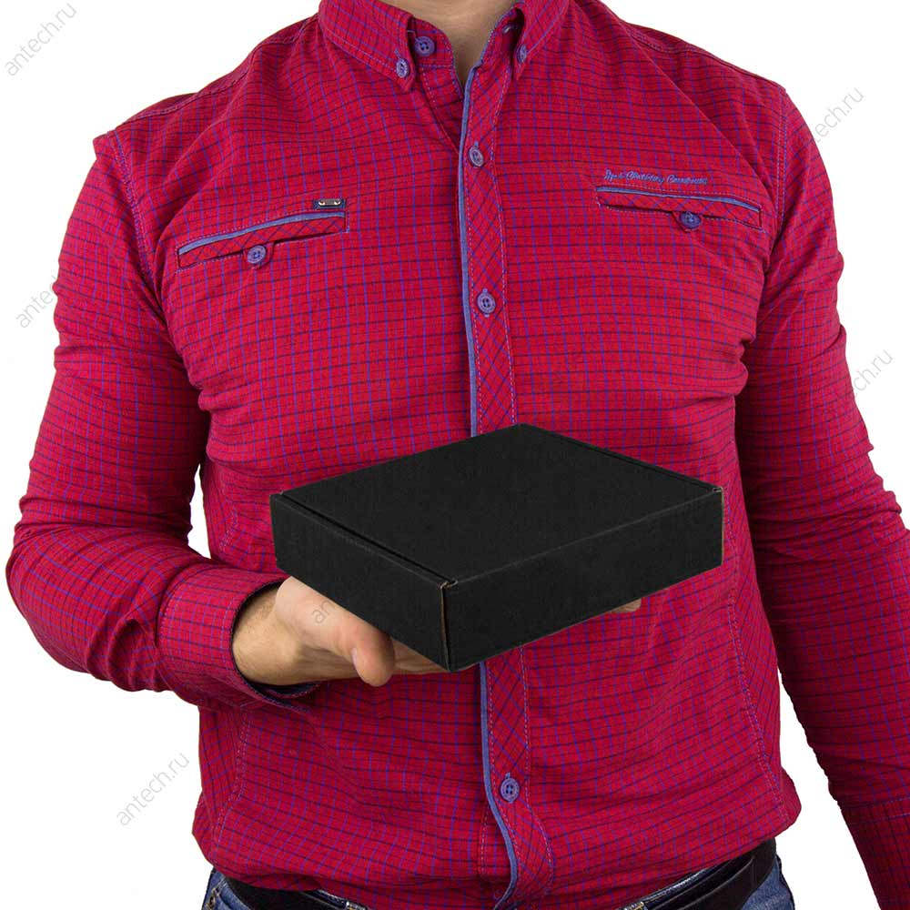 Маленькая коробка 140x140x35 мм МГК Т−24E черная (фото 6) – купить в Москве