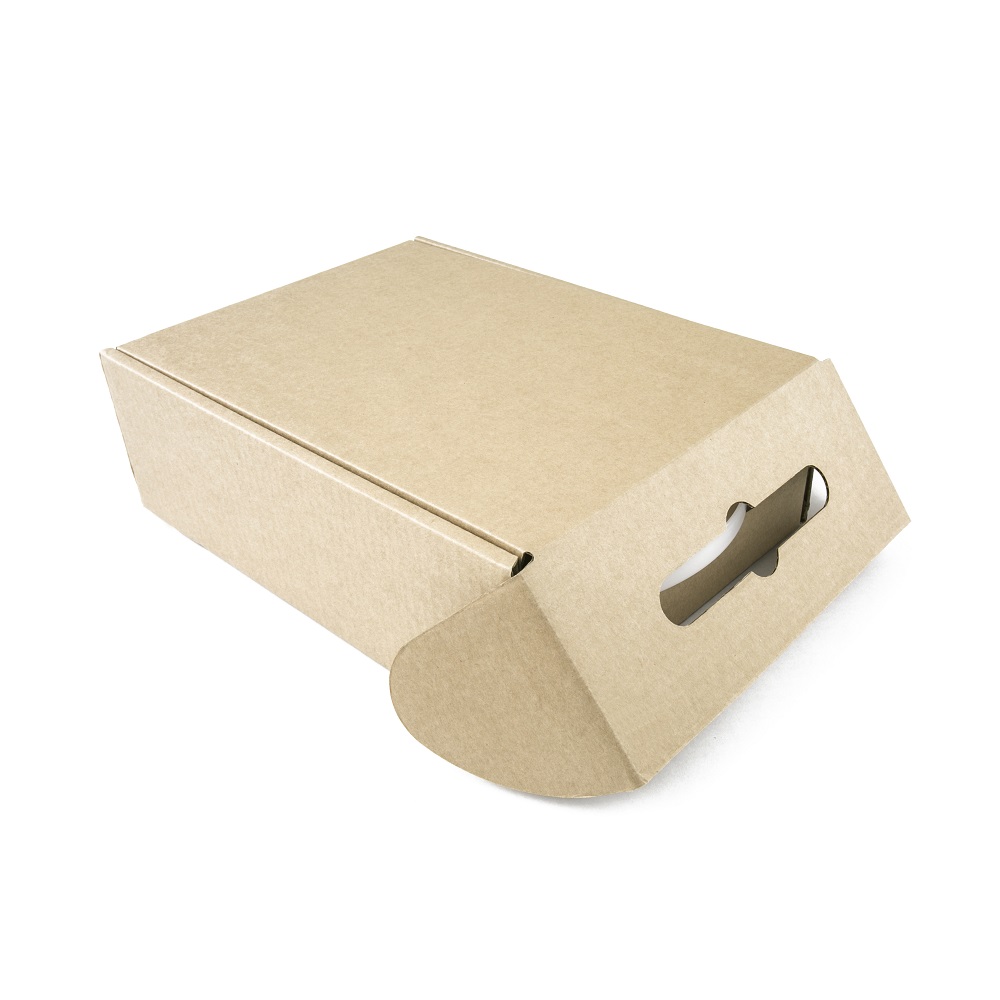 Коробка-чемодан с ручкой 220*320*100 Т−24B бурый (фото 5) – купить в Москве