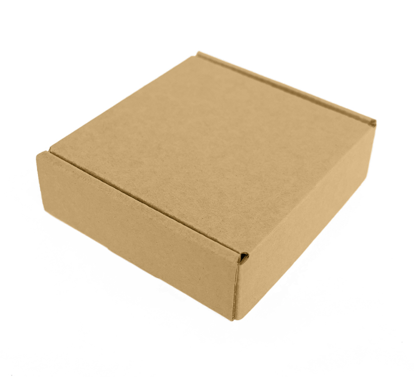 Картонная коробка 100*100*30 МГК Т−24E бурая (фото 1) – купить в Москве