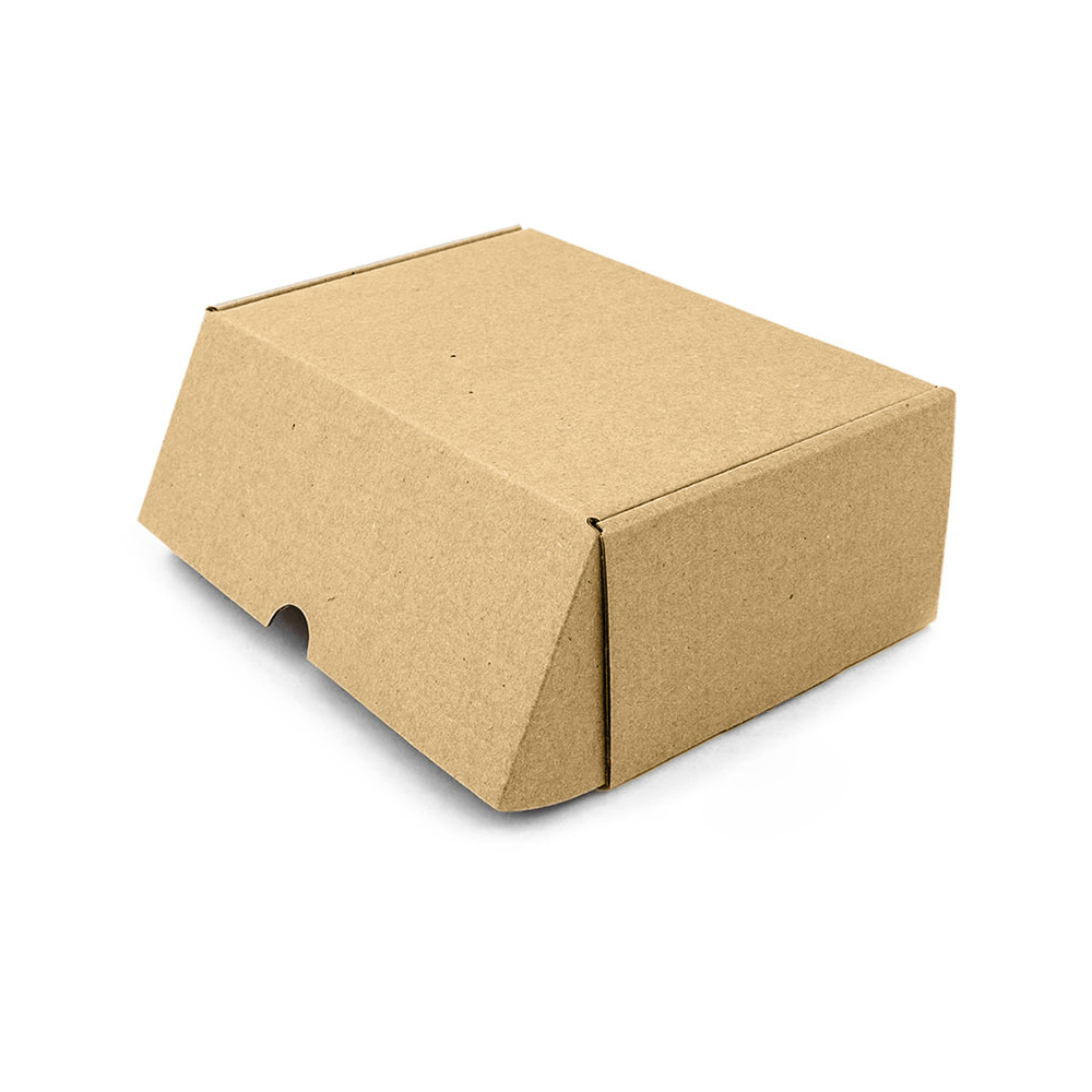 Самосборная картонная коробка 170*110*65 МГК Т−24E бурый (фото 1) – купить в Москве