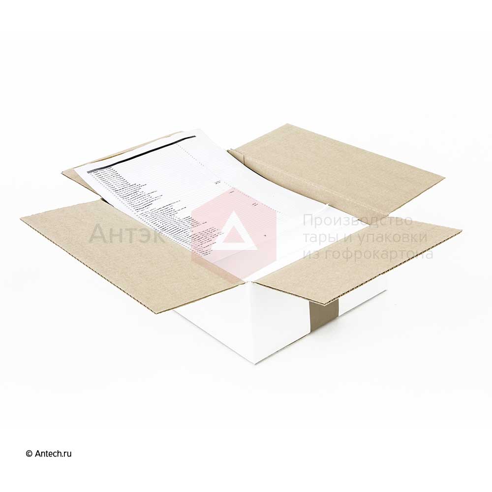 Картонная коробка 310x220x105 мм Т−24B белый (фото 7) – купить в Москве