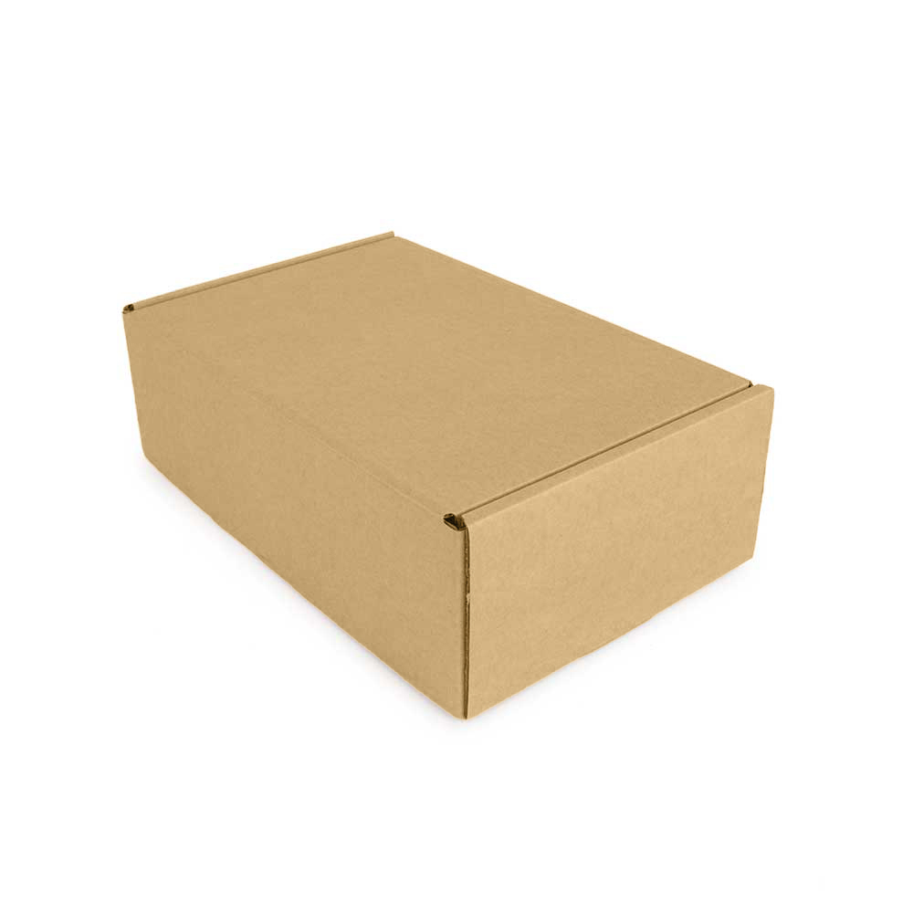 Самосборная картонная коробка 300*200*100 Т−24B бурый (фото 1) – купить в Москве