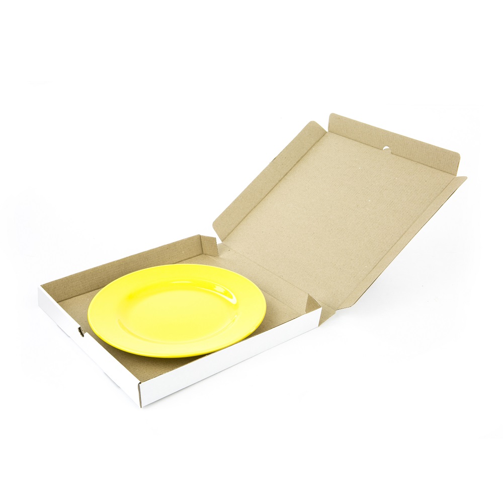 Коробка для пиццы 250*250*30 МГК Т−11E белый/бурый (фото 3) – купить в Москве