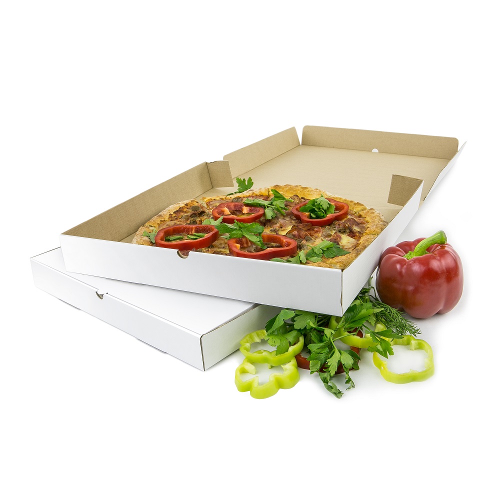 Коробка для пиццы 350*350*40 МГК Т−11E белый/бурый  (фото 4) – купить в Москве